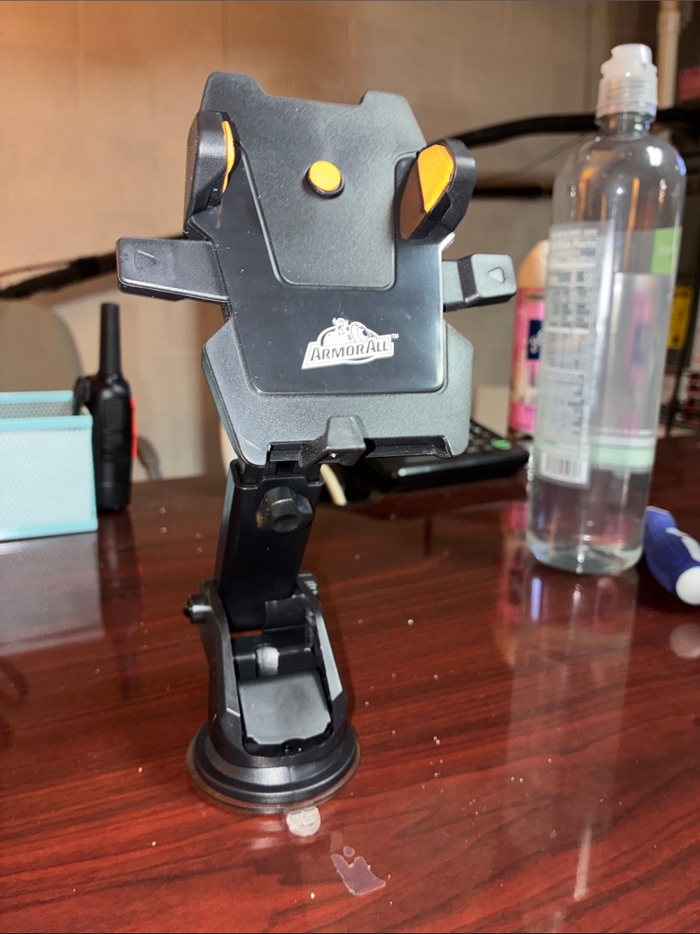 Black and Yellow Universal Car Phone Mount Holder Armor All